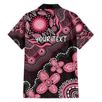Honoring 50 Years of NAIDOC 2025 Personalised Family Matching Off Shoulder Maxi Dress and Hawaiian Shirt Pink Power