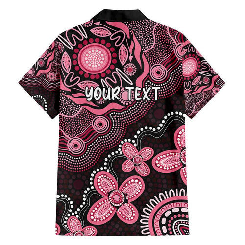 Honoring 50 Years of NAIDOC 2025 Personalised Family Matching Tank Maxi Dress and Hawaiian Shirt Pink Power