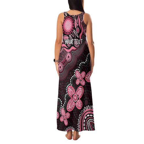 Honoring 50 Years of NAIDOC 2025 Personalised Family Matching Tank Maxi Dress and Hawaiian Shirt Pink Power