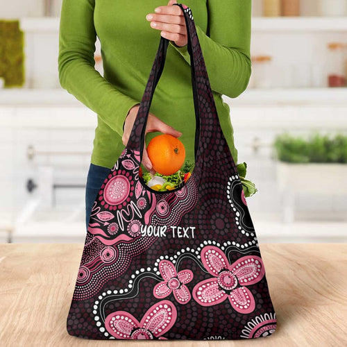 Honoring 50 Years of NAIDOC 2025 Personalised Grocery Bag Pink Power