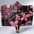 Honoring 50 Years of NAIDOC 2025 Personalised Hooded Blanket Pink Power