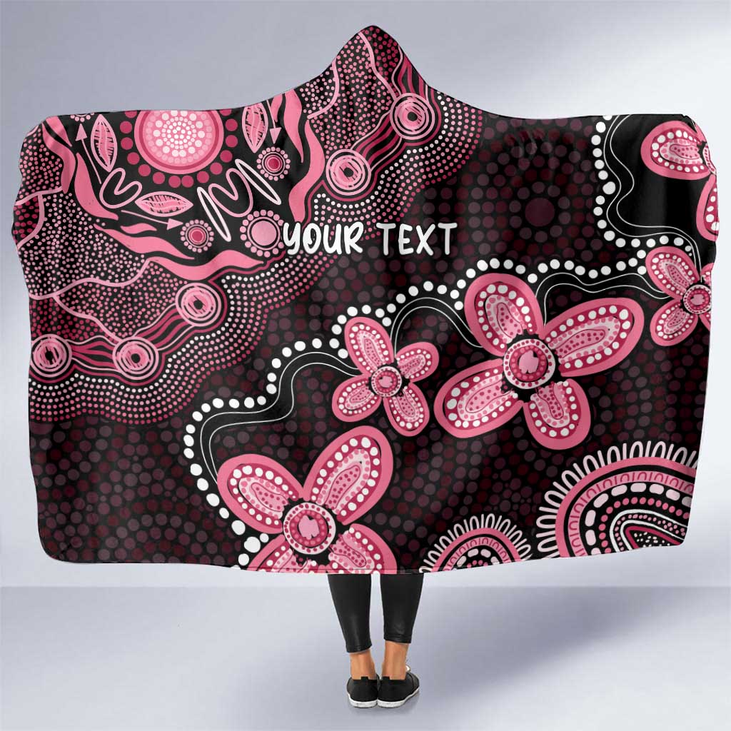 Honoring 50 Years of NAIDOC 2025 Personalised Hooded Blanket Pink Power