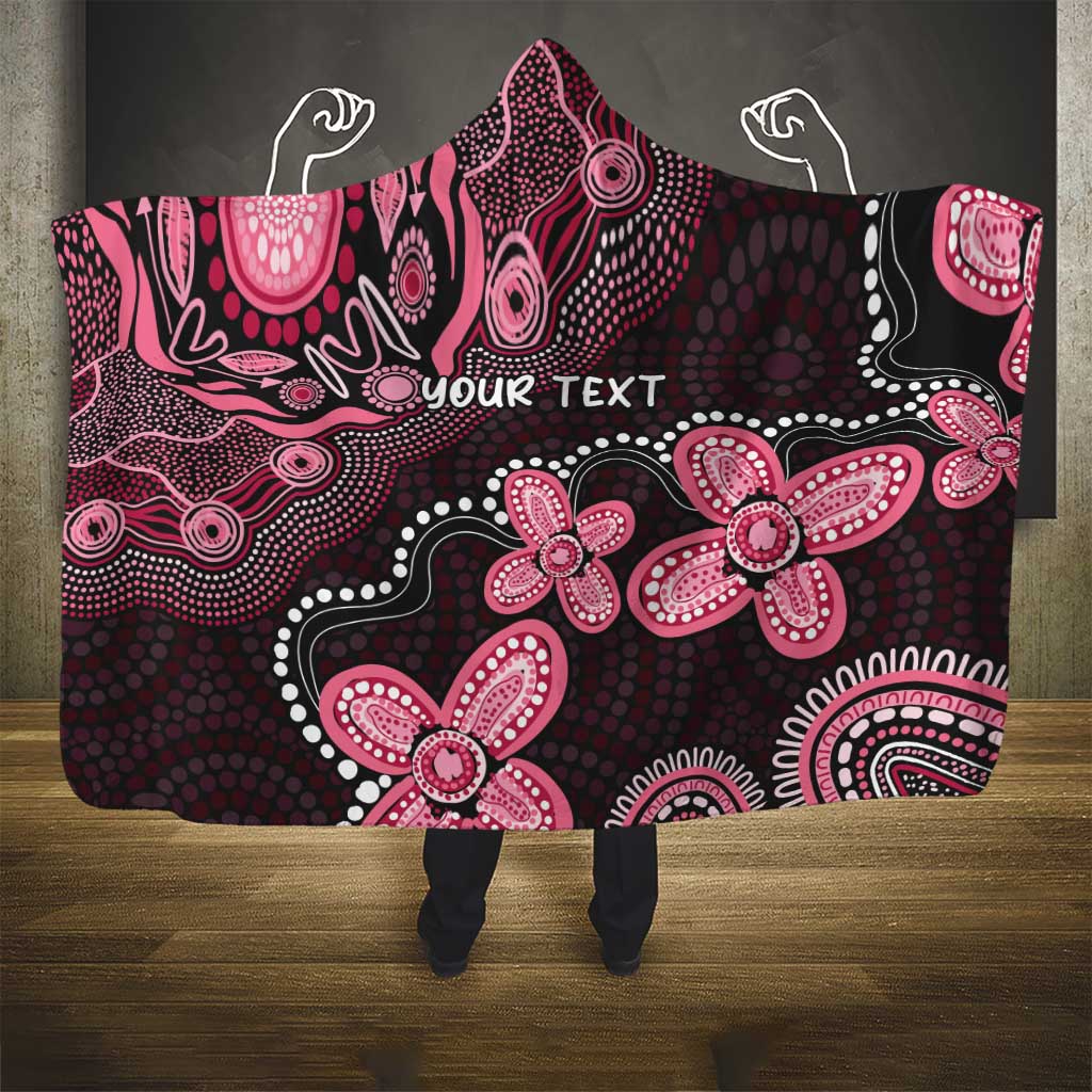 Honoring 50 Years of NAIDOC 2025 Personalised Hooded Blanket Pink Power