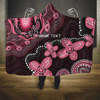 Honoring 50 Years of NAIDOC 2025 Personalised Hooded Blanket Pink Power
