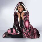 Honoring 50 Years of NAIDOC 2025 Personalised Hooded Blanket Pink Power