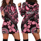 Honoring 50 Years of NAIDOC 2025 Personalised Hoodie Dress Pink Power