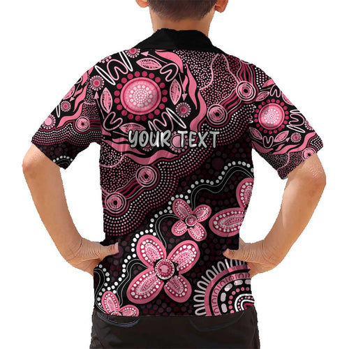 Honoring 50 Years of NAIDOC 2025 Personalised Kid Hawaiian Shirt Pink Power