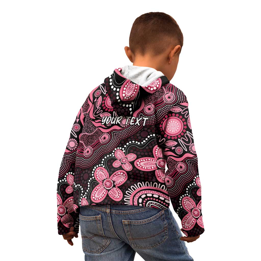 Honoring 50 Years of NAIDOC 2025 Personalised Kid Hoodie Pink Power