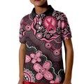 Honoring 50 Years of NAIDOC 2025 Personalised Kid Polo Shirt Pink Power