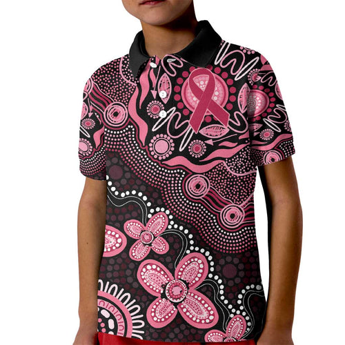 Honoring 50 Years of NAIDOC 2025 Personalised Kid Polo Shirt Pink Power