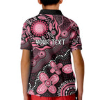 Honoring 50 Years of NAIDOC 2025 Personalised Kid Polo Shirt Pink Power