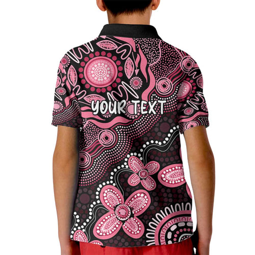 Honoring 50 Years of NAIDOC 2025 Personalised Kid Polo Shirt Pink Power