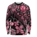 Honoring 50 Years of NAIDOC 2025 Personalised Long Sleeve Shirt Pink Power