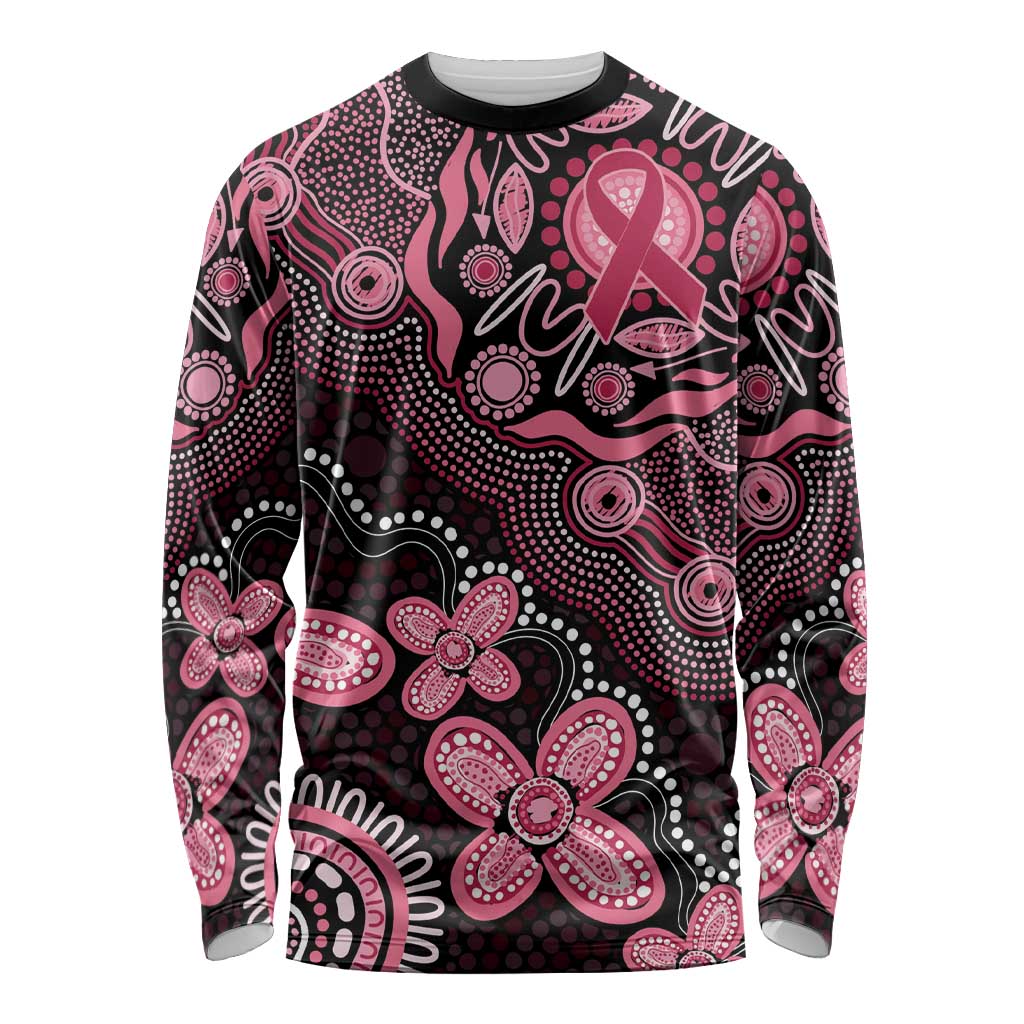 Honoring 50 Years of NAIDOC 2025 Personalised Long Sleeve Shirt Pink Power
