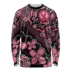 Honoring 50 Years of NAIDOC 2025 Personalised Long Sleeve Shirt Pink Power