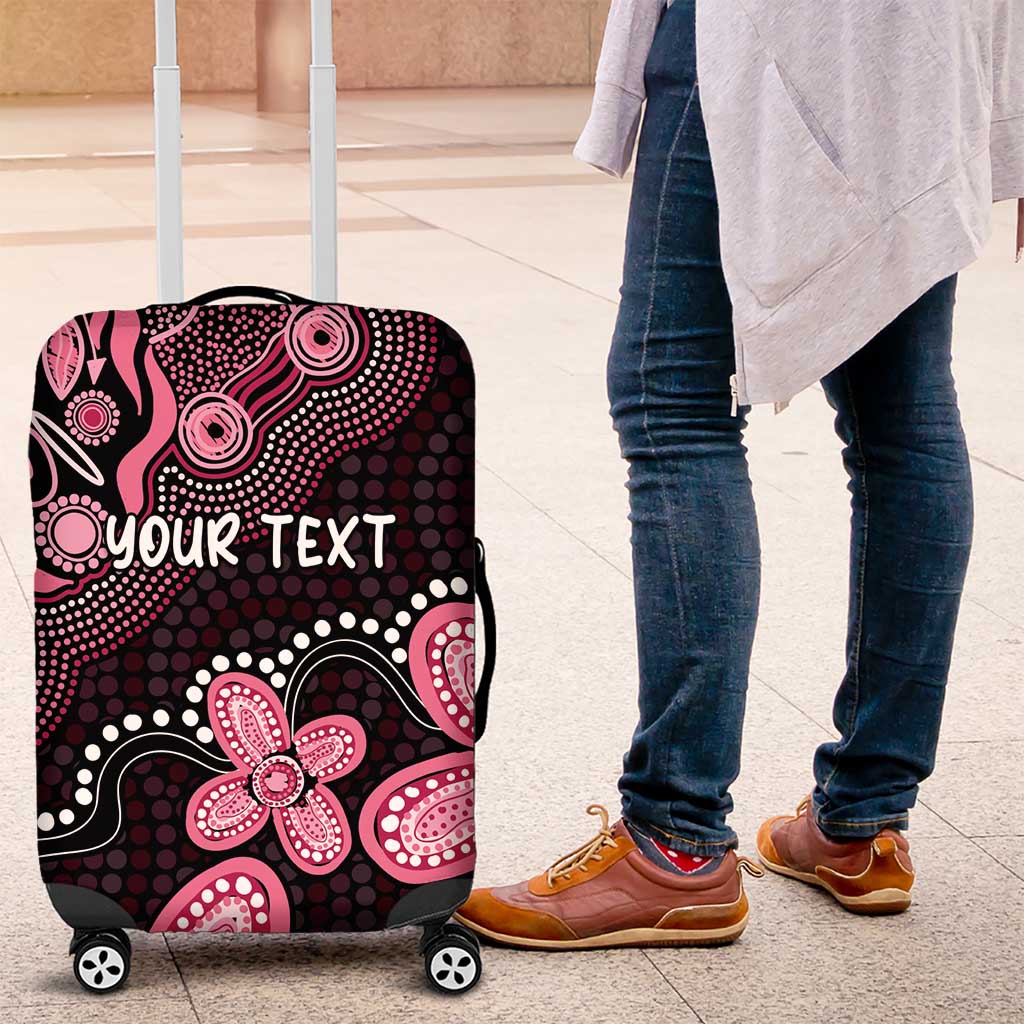 Honoring 50 Years of NAIDOC 2025 Personalised Luggage Cover Pink Power