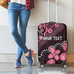 Honoring 50 Years of NAIDOC 2025 Personalised Luggage Cover Pink Power