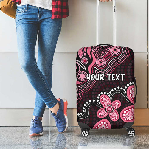 Honoring 50 Years of NAIDOC 2025 Personalised Luggage Cover Pink Power