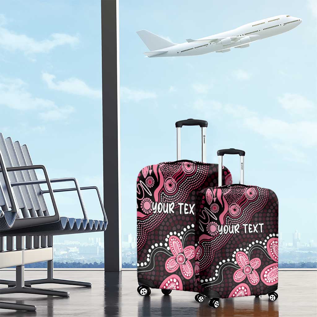 Honoring 50 Years of NAIDOC 2025 Personalised Luggage Cover Pink Power
