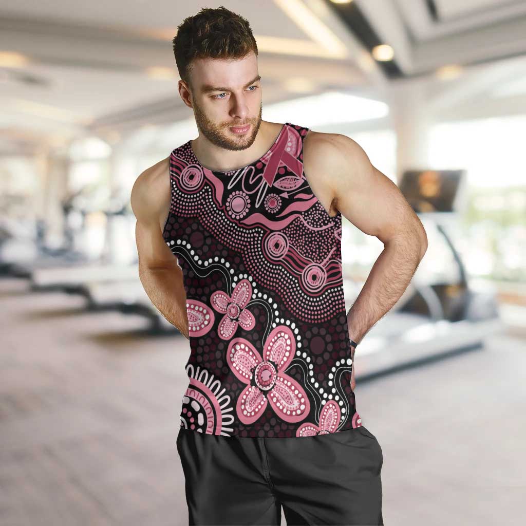 Honoring 50 Years of NAIDOC 2025 Personalised Men Tank Top Pink Power
