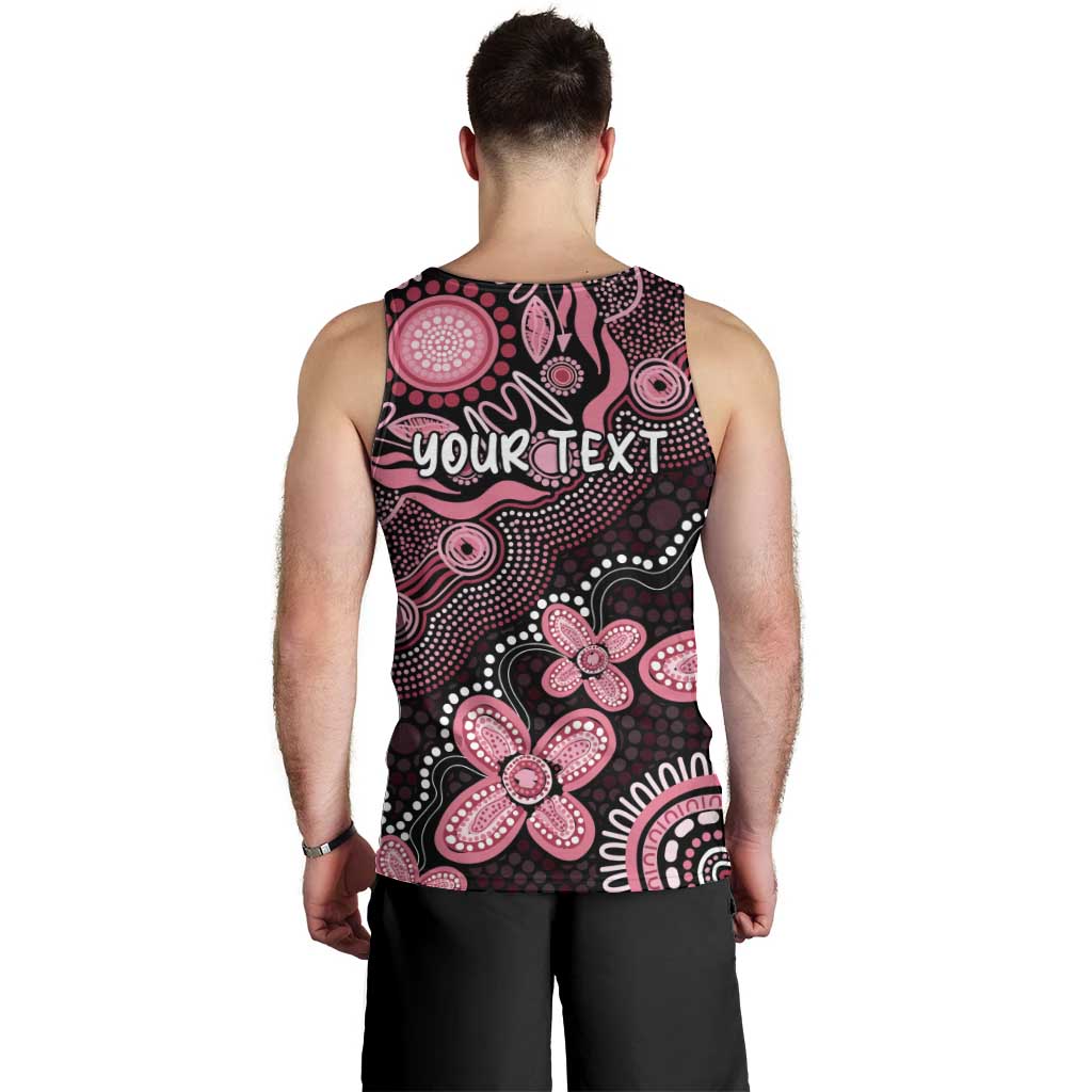 Honoring 50 Years of NAIDOC 2025 Personalised Men Tank Top Pink Power