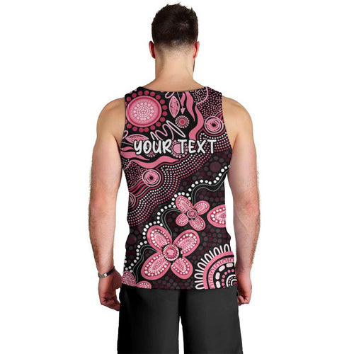 Honoring 50 Years of NAIDOC 2025 Personalised Men Tank Top Pink Power