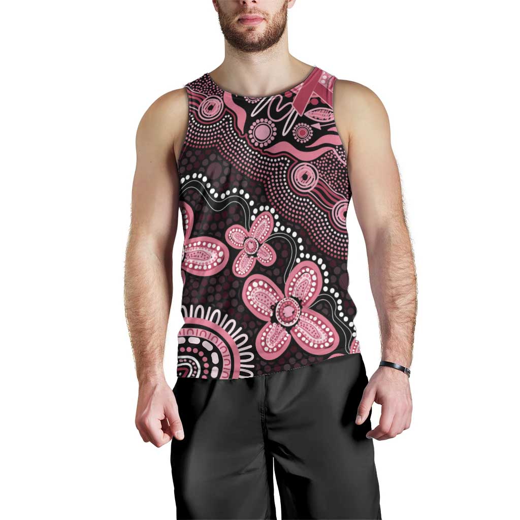 Honoring 50 Years of NAIDOC 2025 Personalised Men Tank Top Pink Power