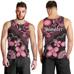 Honoring 50 Years of NAIDOC 2025 Personalised Men Tank Top Pink Power