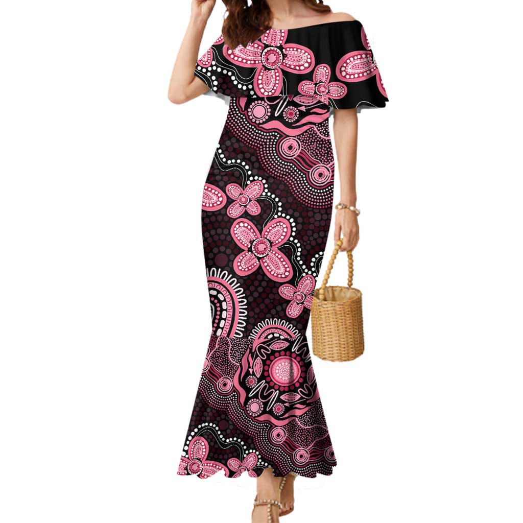 Honoring 50 Years of NAIDOC 2025 Personalised Mermaid Dress Pink Power