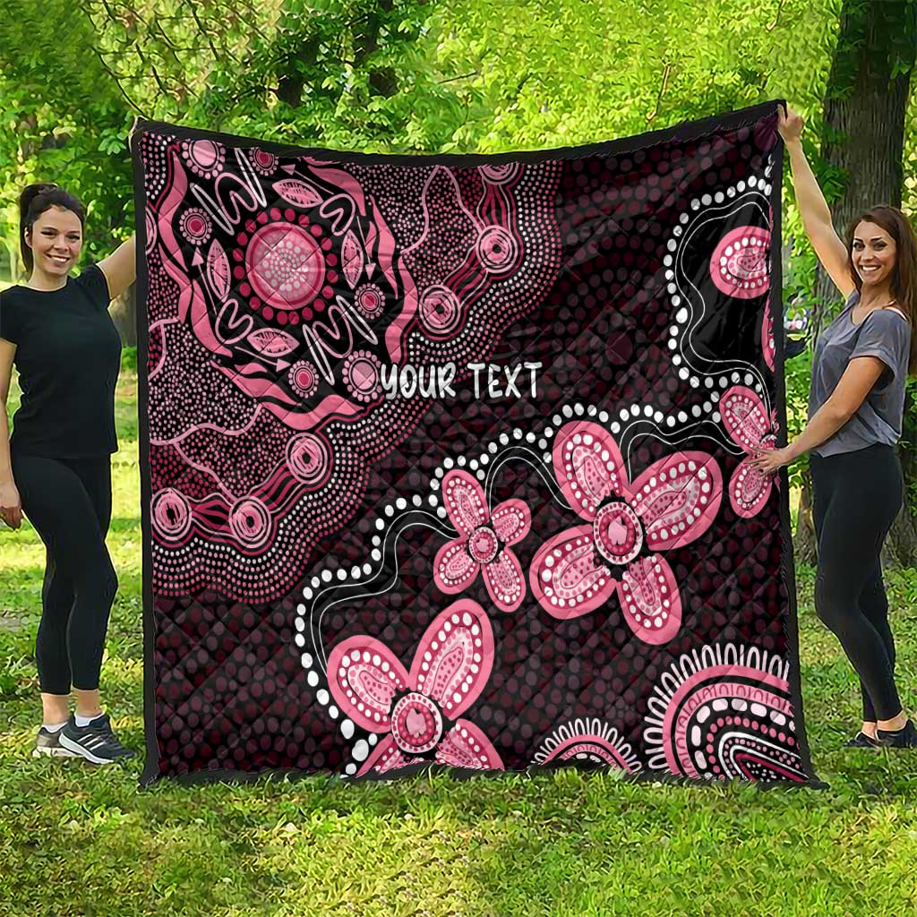Honoring 50 Years of NAIDOC 2025 Personalised Quilt Pink Power