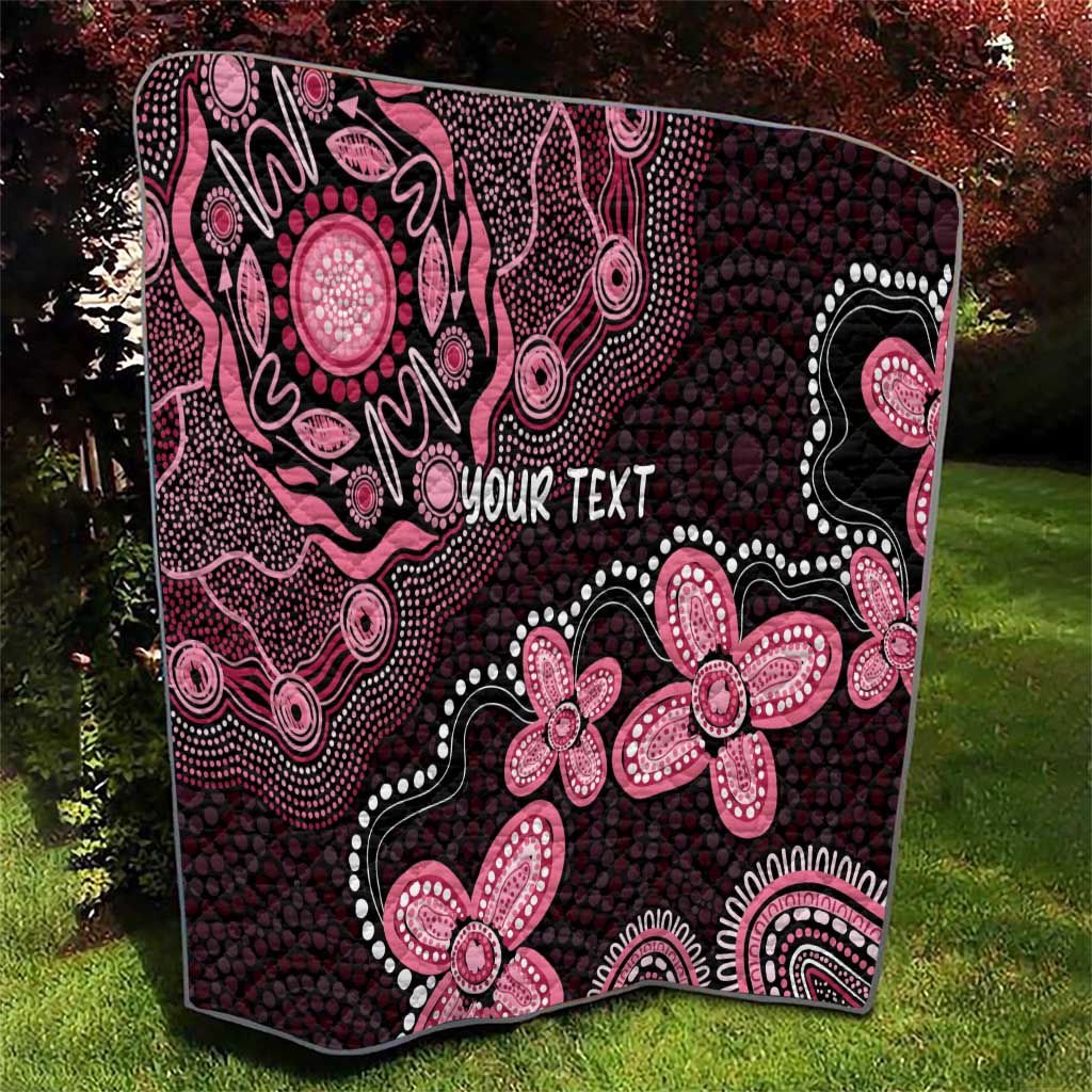 Honoring 50 Years of NAIDOC 2025 Personalised Quilt Pink Power