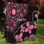 Honoring 50 Years of NAIDOC 2025 Personalised Quilt Pink Power