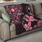 Honoring 50 Years of NAIDOC 2025 Personalised Quilt Pink Power