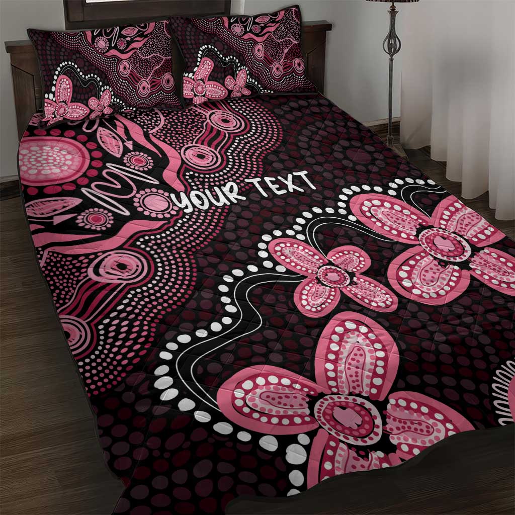 Honoring 50 Years of NAIDOC 2025 Personalised Quilt Bed Set Pink Power