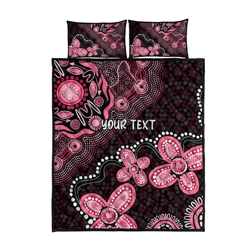 Honoring 50 Years of NAIDOC 2025 Personalised Quilt Bed Set Pink Power