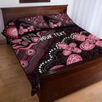 Honoring 50 Years of NAIDOC 2025 Personalised Quilt Bed Set Pink Power