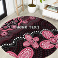 Honoring 50 Years of NAIDOC 2025 Personalised Round Carpet Pink Power