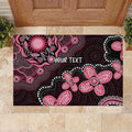 Honoring 50 Years of NAIDOC 2025 Personalised Rubber Doormat Pink Power