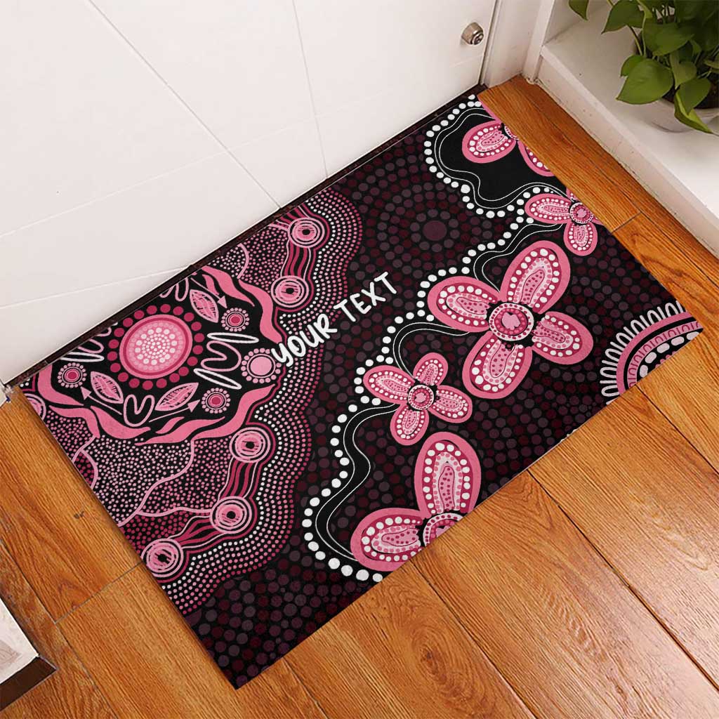 Honoring 50 Years of NAIDOC 2025 Personalised Rubber Doormat Pink Power