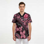 Honoring 50 Years of NAIDOC 2025 Personalised Scrub Top Pink Power - Aussie Hoodie