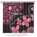 Honoring 50 Years of NAIDOC 2025 Personalised Shower Curtain Pink Power