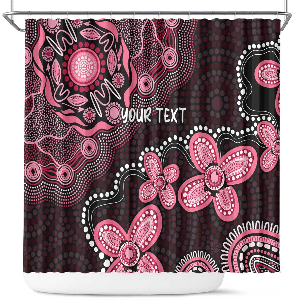 Honoring 50 Years of NAIDOC 2025 Personalised Shower Curtain Pink Power