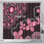 Honoring 50 Years of NAIDOC 2025 Personalised Shower Curtain Pink Power