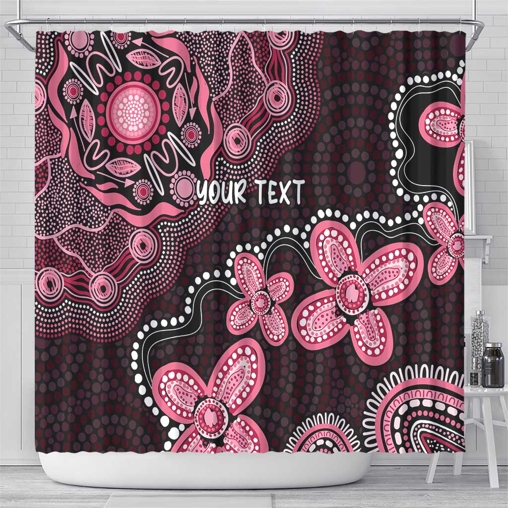 Honoring 50 Years of NAIDOC 2025 Personalised Shower Curtain Pink Power