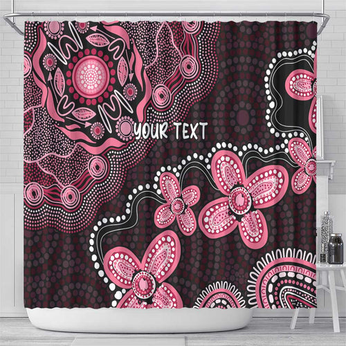 Honoring 50 Years of NAIDOC 2025 Personalised Shower Curtain Pink Power