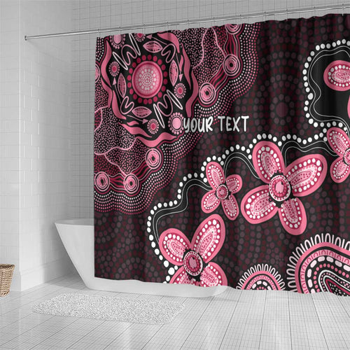 Honoring 50 Years of NAIDOC 2025 Personalised Shower Curtain Pink Power
