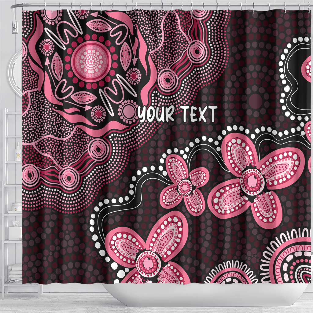 Honoring 50 Years of NAIDOC 2025 Personalised Shower Curtain Pink Power