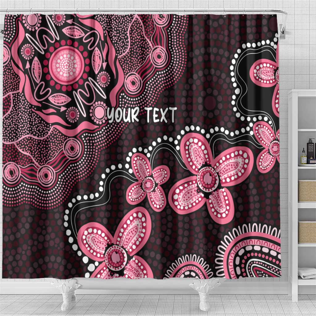 Honoring 50 Years of NAIDOC 2025 Personalised Shower Curtain Pink Power