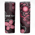 Honoring 50 Years of NAIDOC 2025 Personalised Skinny Tumbler Pink Power