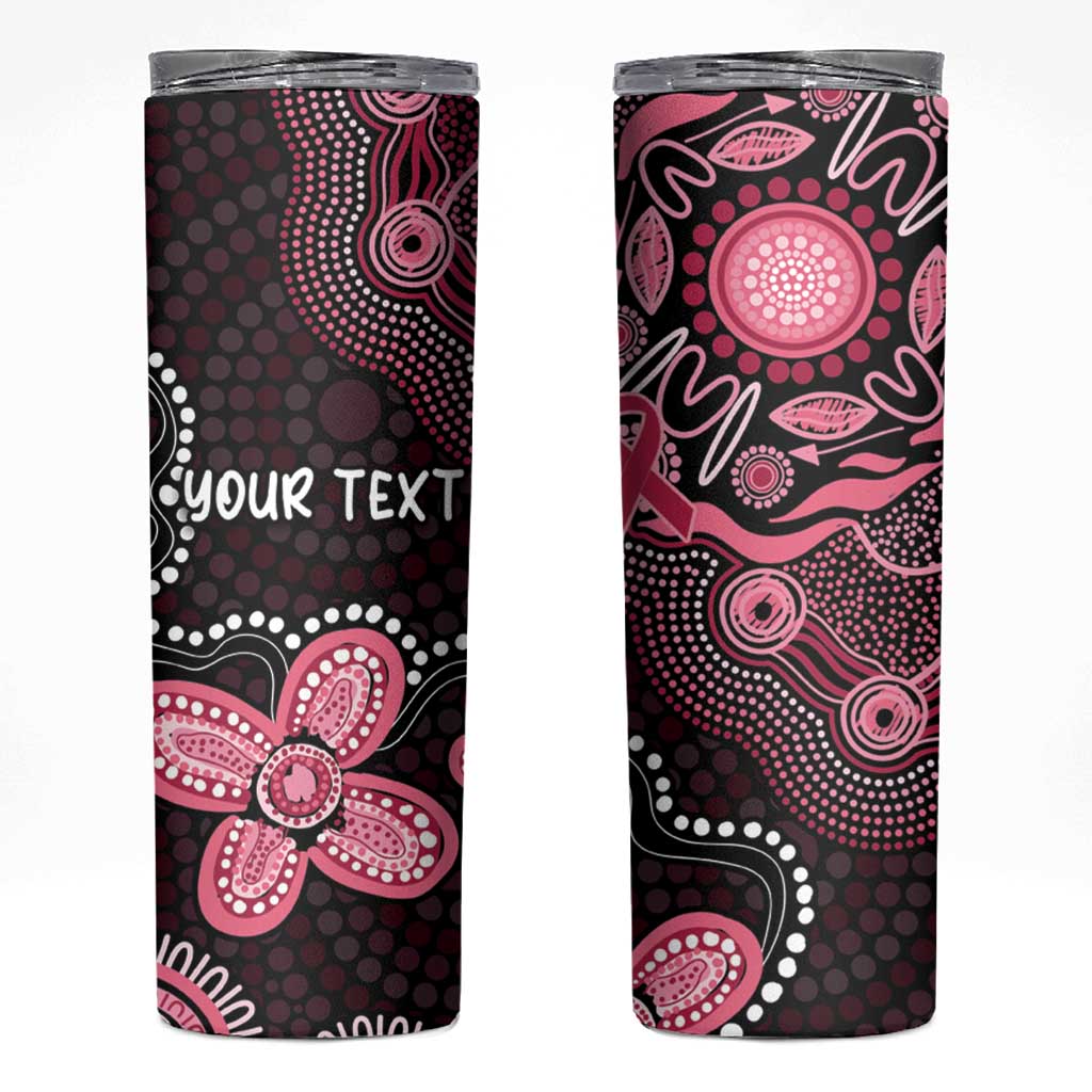Honoring 50 Years of NAIDOC 2025 Personalised Skinny Tumbler Pink Power